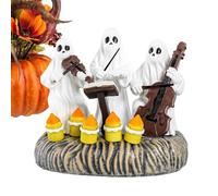 Figurina Ghost di Halloween - Decorazione di Scrivania Stagionale, Simpatica Statua di Ghost Resin Resin, per Le Vacanze Decorazione del Tavolo, Desktop Living Soggetto Living Deco