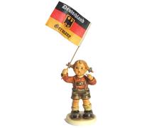 Figurina Hummel bandiera tedesca, originale raccolta di M.. KI 02-154-01-1 nuovo