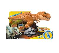 figurina imaginext jurassic world t-rex all’attacco