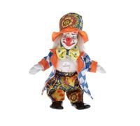 Figurina Intrattenitore in Ceramica Parte Costume Luminosa Regali Decorazione Natalizia Disegna da 6 3 Pollici Decorazione Clown in Ceramica