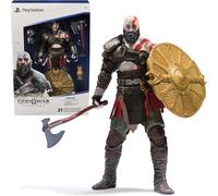 Figurina KRATOS GOD OF WAR RAGNAROK Collezione 15 Cm SONY Gioco Video Figura