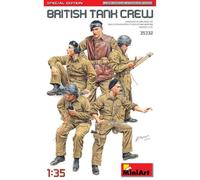 Figurina Maquette British Tank Crew Edizione Speciale