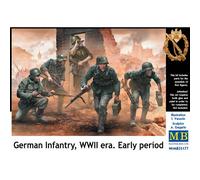 Figurina Maquette D'Infanteria Tedesca Era Wwii Periodo Iniziale