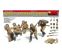 Figurina Maquette Edizione Speciale Equipaggio D'Artiglieria Sovietica