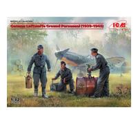 Figurina Maquette Personale Di Terra Della Luftwaffe Tedesca (1939-1945)