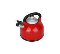 Figurina modello in miniatura bollitore simulazione, Red | Realistico bollitore Puntelli in miniatura per la decorazione della cucina della casa delle bambole e lo
