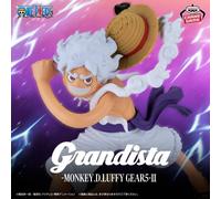 Banpresto Figura Azione Monkey D. Luffy Gear5 II One Piece, Grandista 22 cm, BP29762P Multicolore, Figura da collezione, ideale per i fan degli Anime