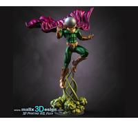 Figurina Mysterio Stampa 3D Resina 18Cm (Non Pitturata)