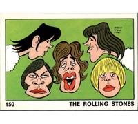 figurina OK VIP panini 1973 New # 150 THE ROLLING STONES
