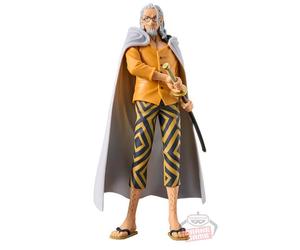 Figurina One Piece Silvers Rayleigh Dxf Grandline Series Extra Banpresto 17cm