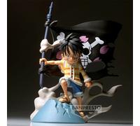 Banpresto Monkey D Luffy Wcf Log Stories One Piece 8 Cm Figure Multicolor