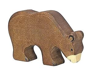Figurina Orso Bruno mangiando