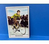 FIGURINA PANORAMICA CICLISMO MASSIGNAN EDIZIONE STELLA NUOVA ANNI 50.