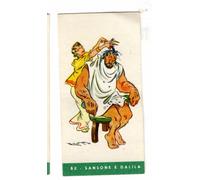 figurina PERUGINA BUITONI I 4 MOSCHETTIERI 2 anni dopo N82 SANSONE E DALILA