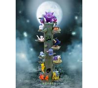 Figurina Pokémon Gengar & Pikachu - Decorazione di Halloween - Albero magico