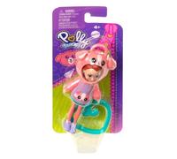 figurina polly pocket portachiavi maialino