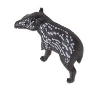 Figurina Realistica di Tapiro per Bambini Giocattolo Dettagliato in PVC con Animali Selvatici per Bambini, Materiali Sicuri Ispirano la creatività per il Gioco Educativo