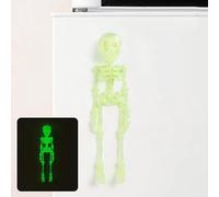 Figurina Scheletro Magnetico Posizionabile Con Magneti Da Frigorifero Con Giunti Mobili Per La Decorazione Domestica Halloween Magnetico Per L'aula