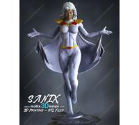 Figurina Storm In Resina 3D 18Cm (Non Dipinta)