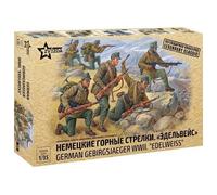 Figurina Tedesca Gebirgsjäger WWII Edelweiss Maquette