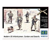 Figurina Us Infantrymen - Cordon E Ricerca