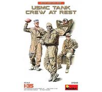 Figurina Usmc Tank Crew In Riposo Miniart 37049 1/3