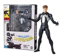 Figurina Venom Amazing SPIDER-MAN Simbiote Costume Nero 1/12 Super Eroi Marvel