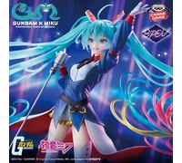 Figurina Vocaloid Hatsune Miku X Gundam 45Th Anniversario Evolve Banpresto