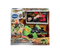Figurina VTech Switch & Go Dinos Spinops Trasformabile 2 in 1 con luci e suoni