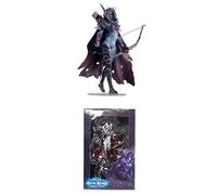 Figurina WOW Il Re dei Lich La Regina dei Non Morti Illidan Stormrage World...