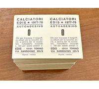 FIGURINE CALCIATORI EDIS 1977/78 1977 1978 NUOVE DA BUSTINA