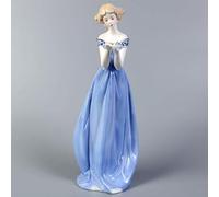 Figurine Ceramica Figurine Statue Floreali sculture, Elegante Decorazione per la casa del Bouquet in Porcellana, Decorazioni per Il Desktop per Figura d'Arte, Ragazze Grandi Artigianato Regalo,