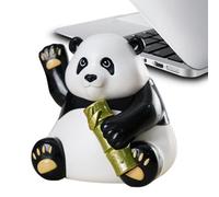 Figurine che ballano il sole, accessori per auto Panda, cartone animato Panda Bear Bobblehead | Statue del cruscotto, statue a dondolo da tavolo, accessori da scrivania Panda, giocattoli ballerino
