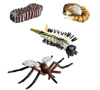 Figurine Del Ciclo Di Vita - Figurine Del Ciclo Di Vita Degli Insetti | Set Di Figurine Del Ciclo Di Vita Insapore, Falena, Farfalla, Tartaruga, Formica Lavoratrice, Figure Di Insetti Pp Kit Giocattol