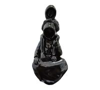 Figurine di famiglia, statuette in resina di papà senza volto, statuetta di padre e figlio, statuetta di famiglia, statuetta senza volto che celebra il legame familiare, decorazione artistica da