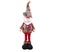 Figurine Di Natale Con Gambe Lunghe, Decorazioni In Piedi Con Gambe Lunghe Di Natale, Bambole Di Renne Di Babbo Natale In Piedi Pupazzo Di Neve, Decorazioni Di Ornamenti Per Interni Natale Decorazioni