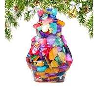 Figurine di, Pupazzo di Neve di, Figure Natalizie Pupazzo di Neve di | Figurine da Collezione per Le Vacanze, Decorazioni per Piccoli Pupazzo di Neve, Miniature Natalizie