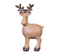 Figurine di renne | Statue olk di desktop estetica statue | Scultura di renne in resina da collezione, per libreria per le da tavolo da letto degli di