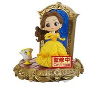 Figurine DISNEY - Belle - Figure Q Posket Stories 8cm ver.A ACC NUOVO