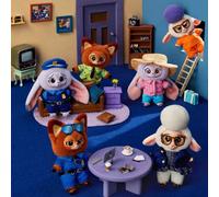 Figurine Disney Zootopia in scatola cieca, simpatici agenti animali e cittadini, realizzati in vinile, doppio utilizzo come decorazione da scrivania e ciondolo per borsa, scelta regalo ideale (1 pezzo