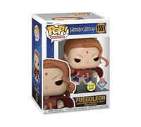 Funko Animazione: Black Clover - Fuegoleon Vermillion (Glow in The Dark) Figura (PX esclusivo)