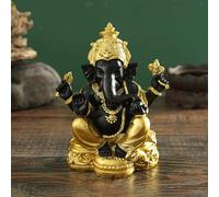 Figurine Hindu Elephant God Buddha Living Room Decor Sculpture