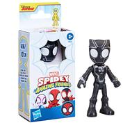 Figurine MARVEL SPIDEY E I Suoi AMAZING FRIENDS Gatto Nero, Iron Man, Spider Man