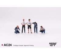 Figurine Metalliche Martini Racing WRC 1:64 Scala Mini GT MGTAC24