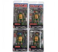 Figurine NECA TMNT Leonardo Michelangelo Raffaello Donatello 2008 riedizione