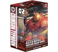 Figurine Pacific Rim Gipsy Danger, Cherno Alpha, kit modello Crimson Typhoon