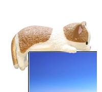Figurine per gatti in miniatura, statue di gattini per piccoli animali - statue gatti in miniatura realistica per soggiorno per camera da letto per la festa del paesaggio per autori di libreria Deskto