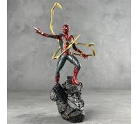 Figurine Spiderman In PVC 25 Cm Con Basamento Avengers Marvel