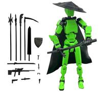 Figurine - Statue giocattolo robot, modello stampato in 3D | Giocattolo di allelievi dello stress decorativo, pezzo regalo collezionabile unico, figura di visualizzazione con area giochi per bamb
