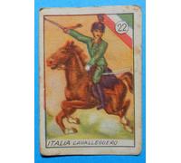 figurines cards cromos figurine v.a.v. vav 22 la guerra nostra 1942 cavalleggeri